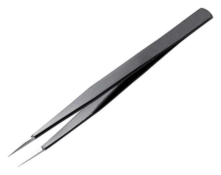 Multicomp (D00835) Tweezer, Type AA SA, ESD, Straight, PET Stainless Steel