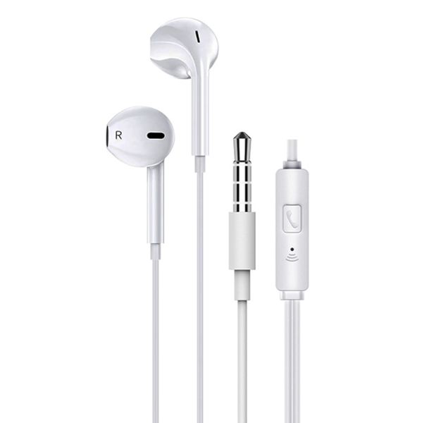 Wired Earphones, In-Ear 3.5mm Plug Earbuds with Microphone