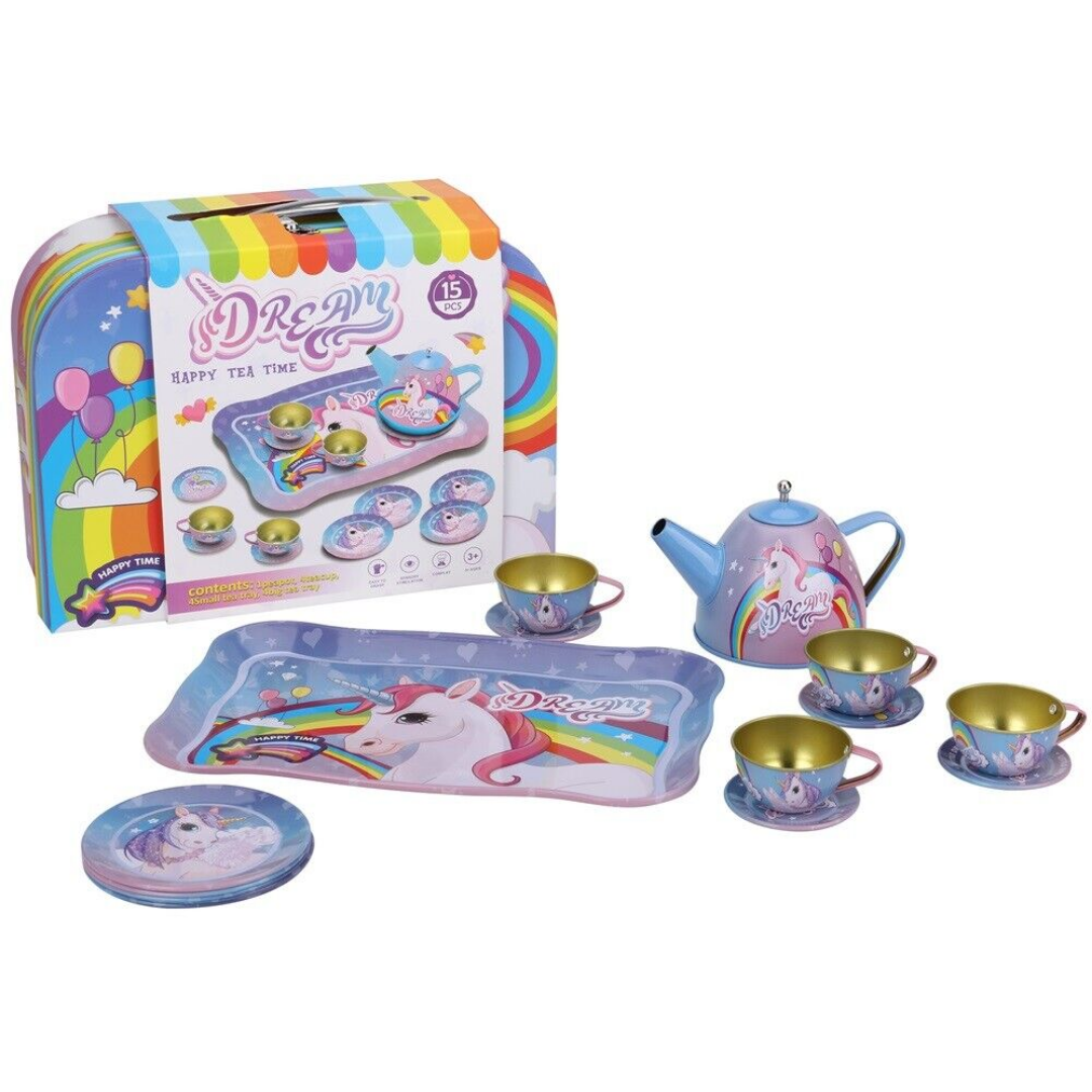 Durable Kids Toys - Tea Party Pretend Play Kitchen Set | Shop Today ...