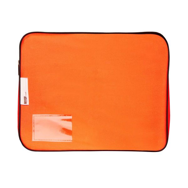 Meeco Gusset Book Bag - Orange
