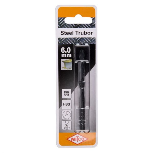 Mitco - Hss Drill Bit 6.0mm - 4 Pack