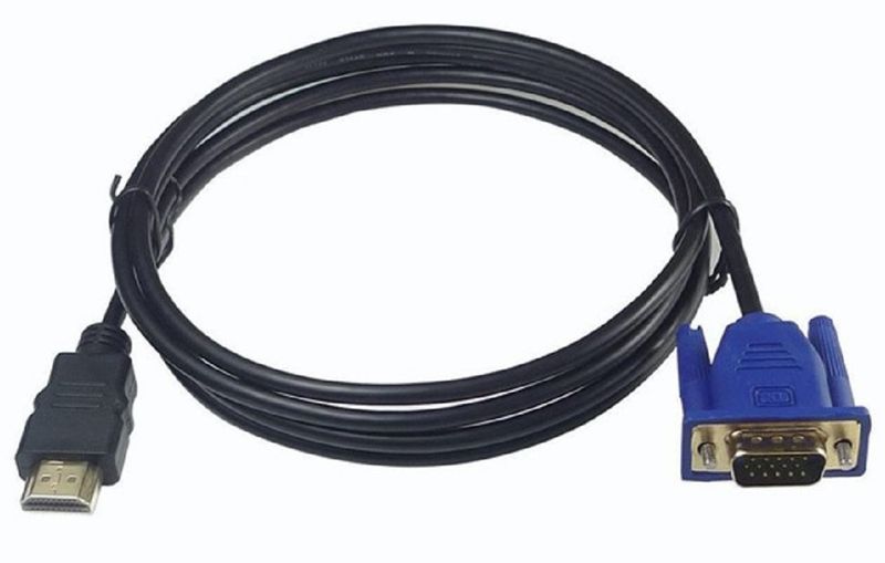 Tuff-Luv 1.8Meter HDMI to VGA high-definition Video Adapter cable - Black