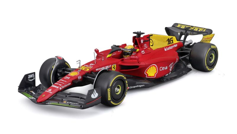 Bburago 1/24 Scuderia Ferrari F1-75 2022 Monza Livery - #16 Charles Leclerc