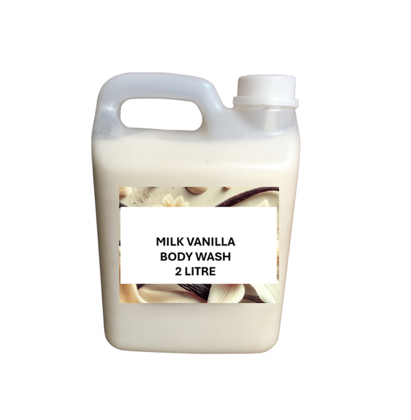 Milk Vanilla Body Wash - 2 Litre