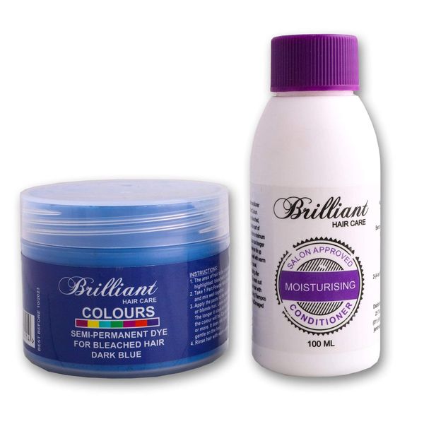 Brilliant Colours Hair Dye Combo Pack - Semi Permanent Dye Powder
