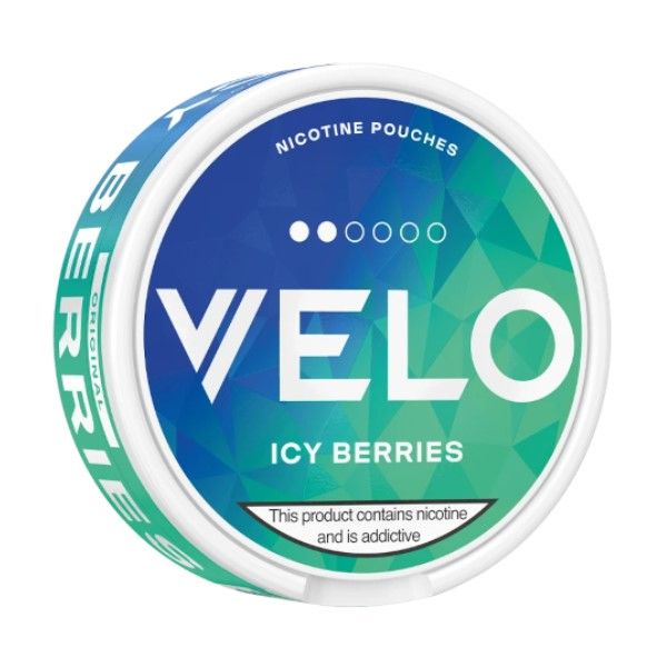 Velo Mini Nicotine Pouches - Icy Berries 6mg - 1 Pack (15 Pouches)