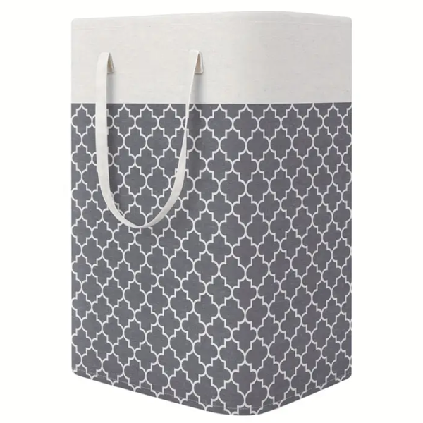 Home Laundry Basket 75L Tall Collapsible Storage Hamper (60cm)