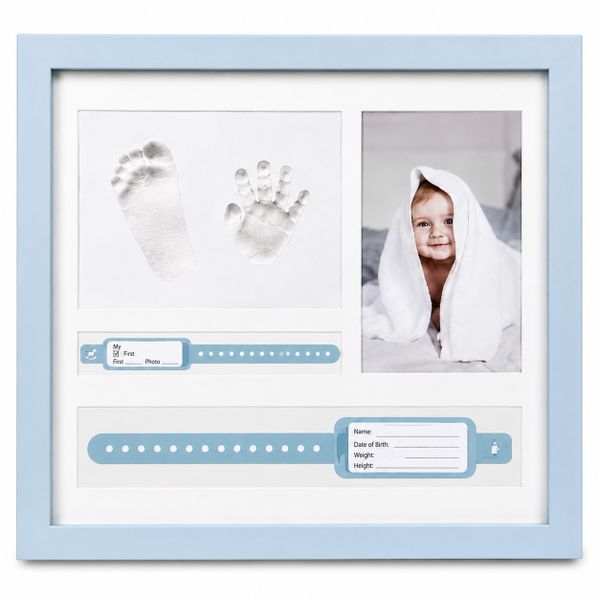 Baby Handprint &amp; Footprint Photo Frame Kit