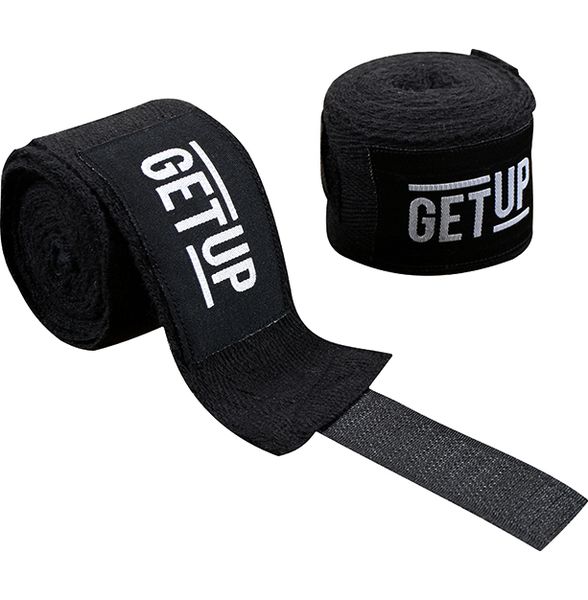 GetUp Boxing/Combat Cotton Wrist Wrap Pair - 3.5m