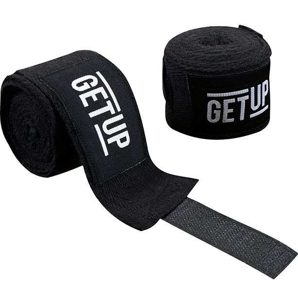 GetUp Boxing/Combat Cotton Wrist Wrap Pair - 3.5m