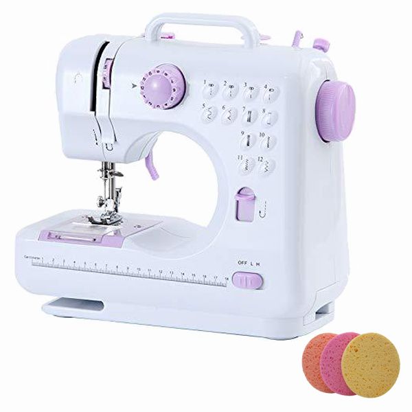 Multifunctional Household Mini Sewing Machine &amp; 3 Facial Sponges