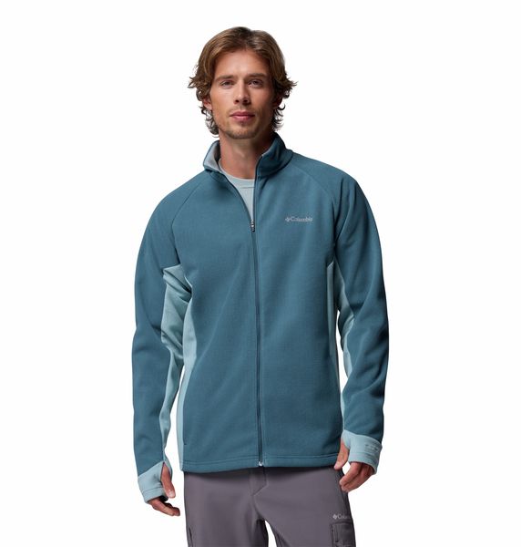Columbia Men's Arctic Peak Full Zip Fleece Jacket Everblue Crush Blue