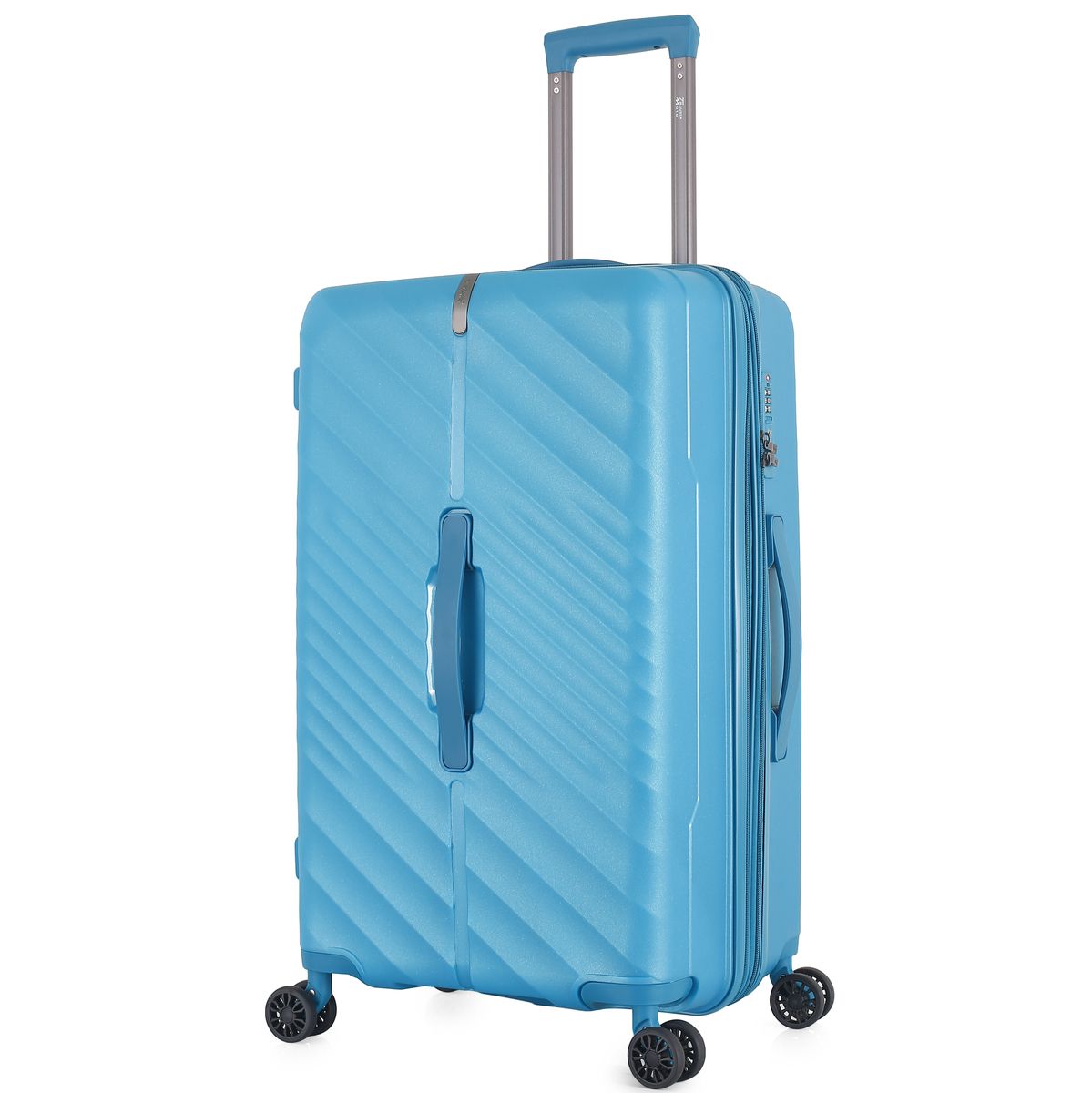 TravelMate HardShell Trunk Zipper 8 Wheel XBag Trolley Case 73cm TSA L-348A