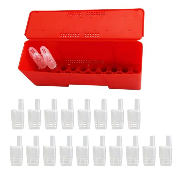 Garden Beekeeping Tool Queen Bee Rearing Cage Box - 20cm