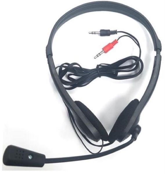 Unique Stereo Headphones with Flexible Microphone