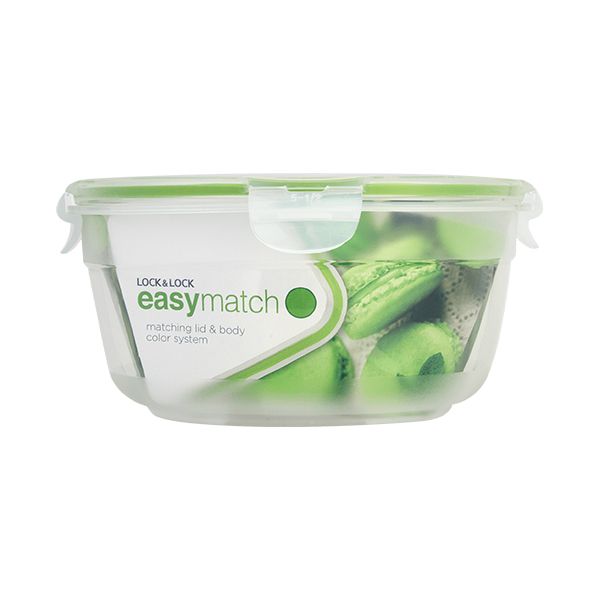 LocknLock Easy Match Round Storage Container 1.4lt