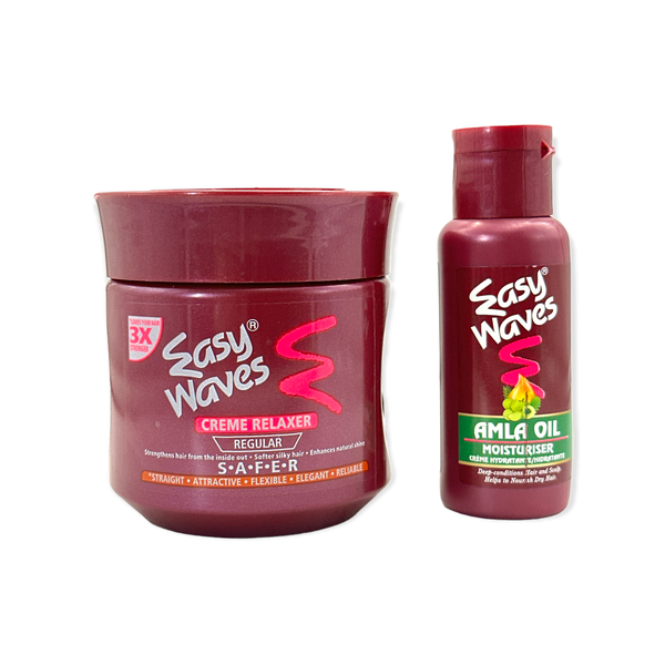 Creme Relaxer 250ml &amp; Amla Oil moisturiser bundle pack