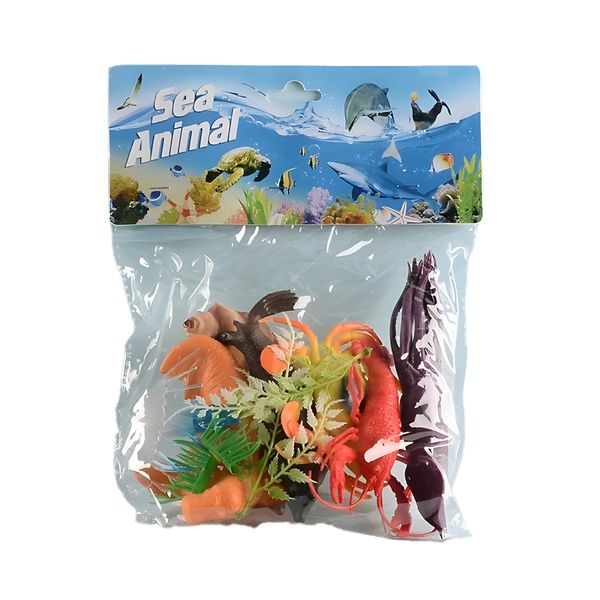 Mixed Quality Fun Imaginative Play Different Sea Animals Toys Pack