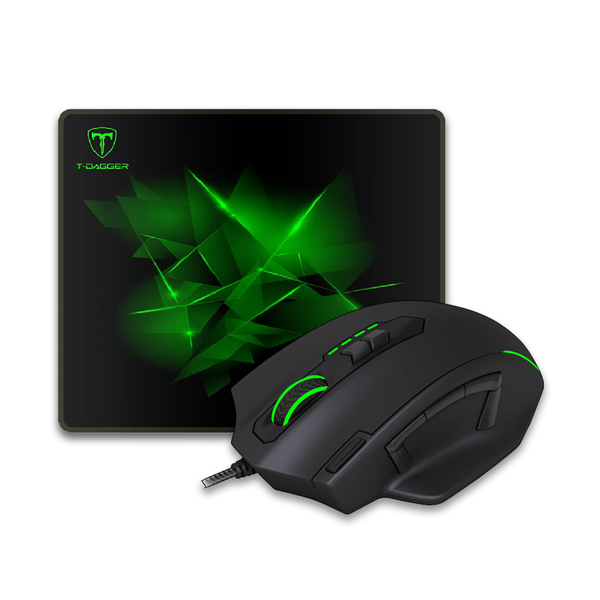 T-Dagger Combo - Major Gaming Mouse &amp; Medium Gaming Mouse Pad