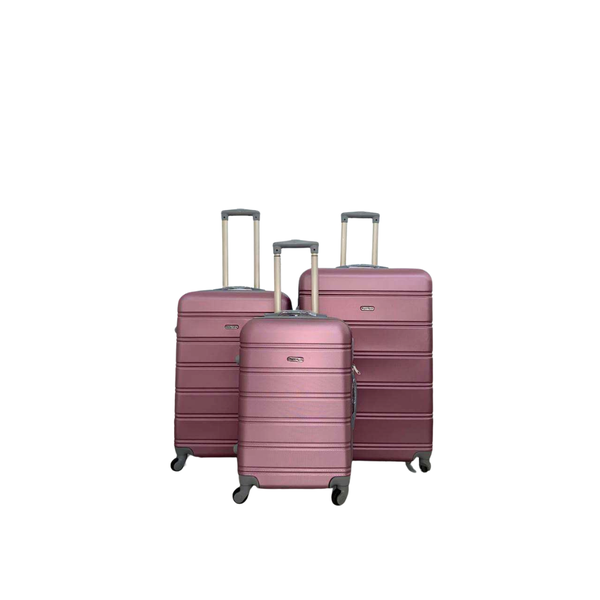 3 piece Luggage Set - Begin Again- Travel Mate- Strong and Durable