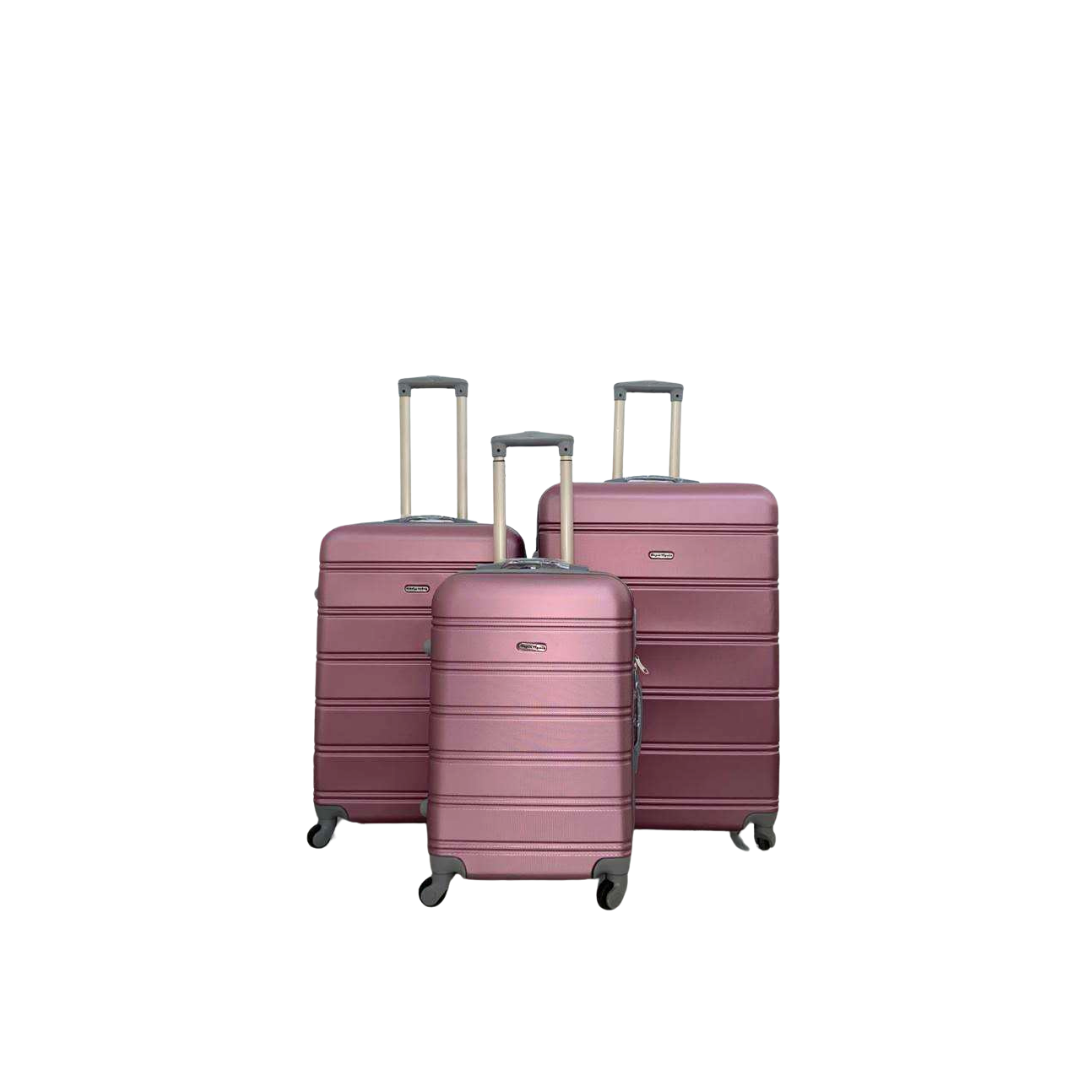 3 piece Luggage Set - Begin Again- Travel Mate- Strong and Durable