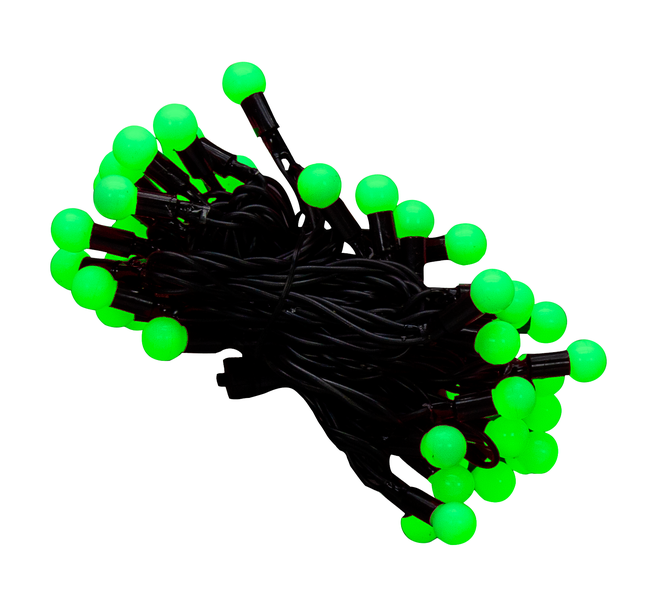 Ball String Lights Green