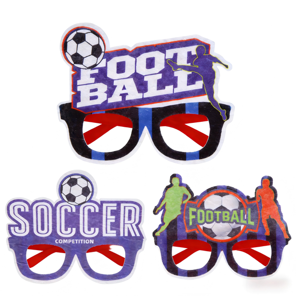 Photographic props for the World Cup fans' cheering party - eyeglass frames