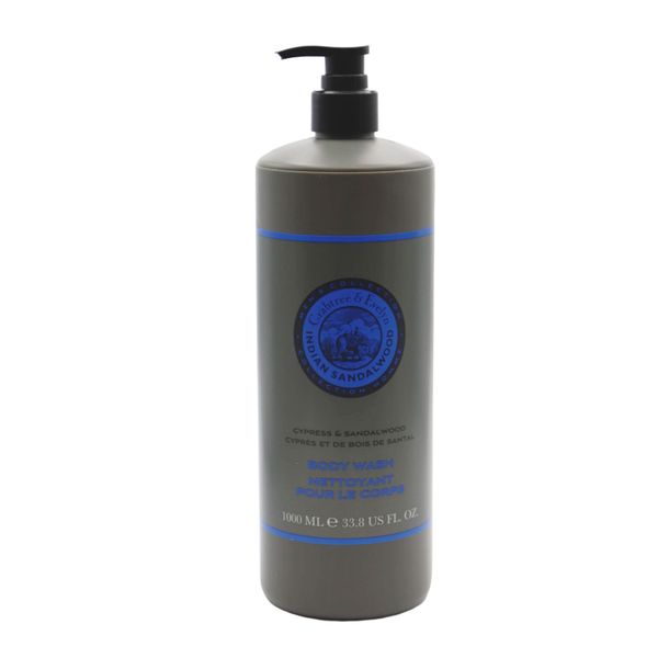Crabtree &amp; Evelyn Sandalwood Mens Body Wash 1l