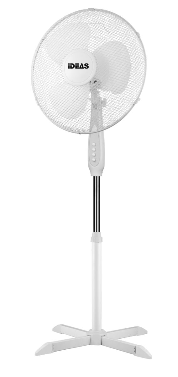 Ideas 40CM Pedestal Fan Model number IPF40. Adjustable Height with