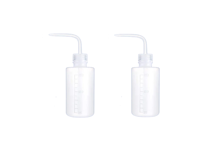 Plastic Squeeze Rinse Bottles for Eyelash Cleansing