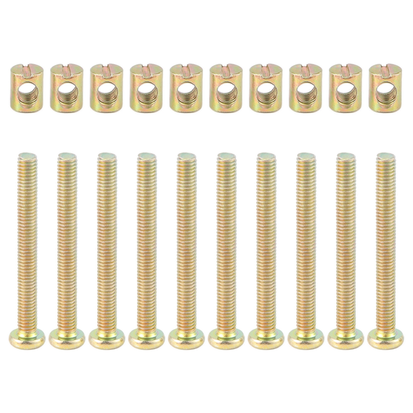 Hex Socket Head Screws Bolts with Threaded M 6 x 55 MM Nuts