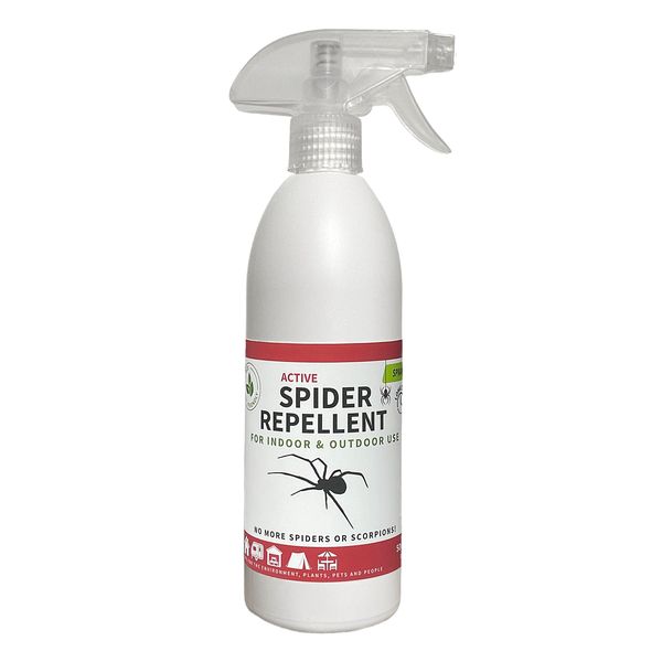 500 ml Active Spider Repellent. Keep your home spider and insect free .