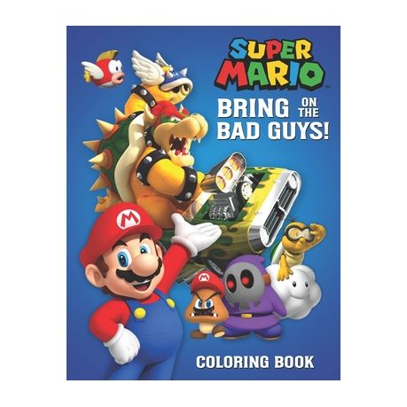 Super Mario Bad Guys Coloring Pages