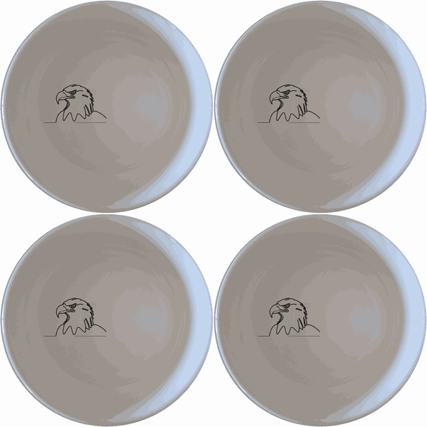 American Bald Eagle Bowl Set of 4 - Range 4