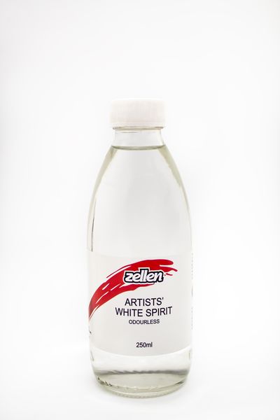 Zellen Artists' Odourless White Spirit 250ml