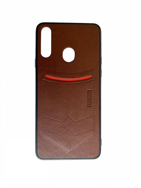Nexco Samsung A20s Leather Case Cover with ID Credit Card Slot Holder