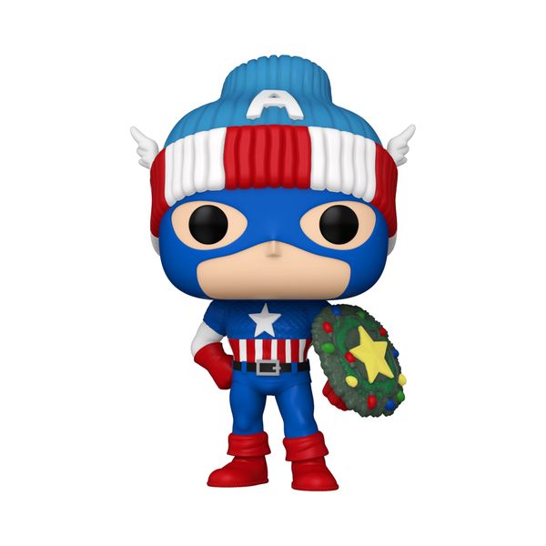 Funko Pop! Marvel: Holiday S4 - Captain America