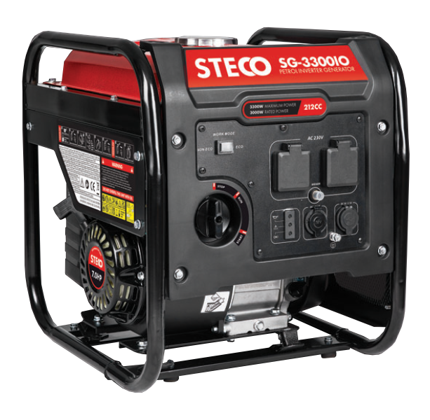 STECO SG-3300io Open Frame Inverter Generator 3300w