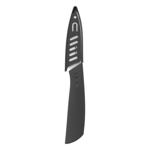 5five Grey Paring Knife Ceramic Blade with Protective Cover - 25cm