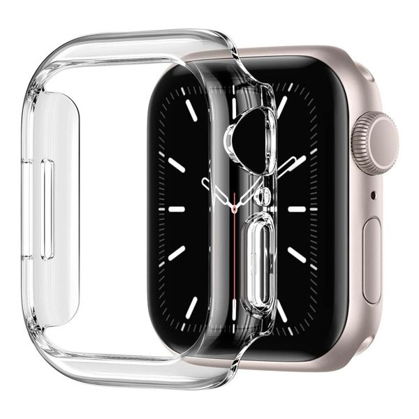 45mm PC Bumper Case compatible with Apple Watch - Clear