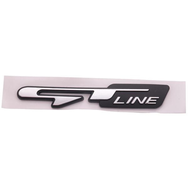3D Car Letters Sticker For Kia Rear Trunk Fender Stickers Gt Line