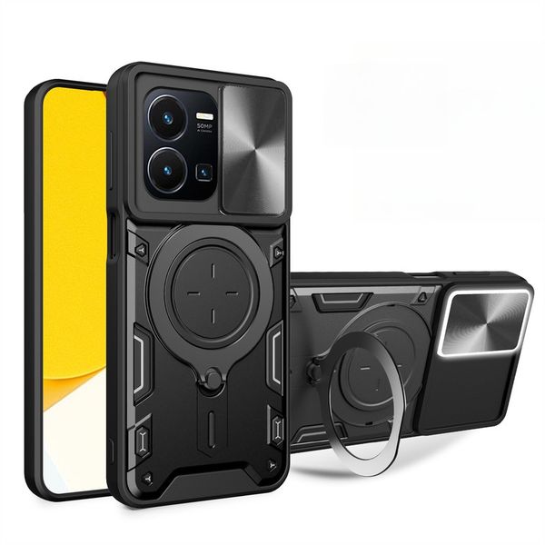 Shockproof case with Slide Camera Lens Compatible With Redmi NOTE13PRO 4G