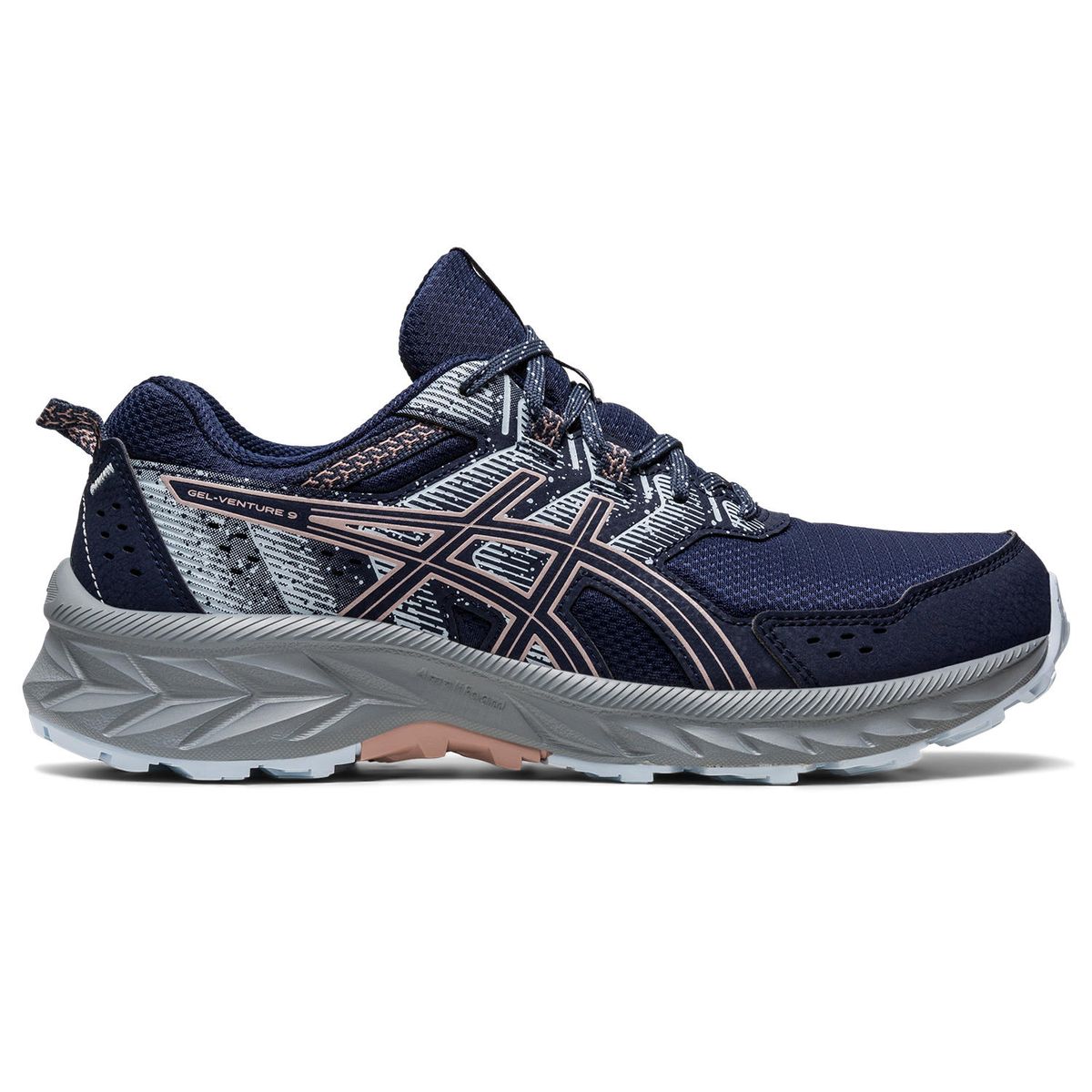 ASICS Women's Gel-Venture 9 Trail Running Shoes - Midnight/Fawn | Buy ...