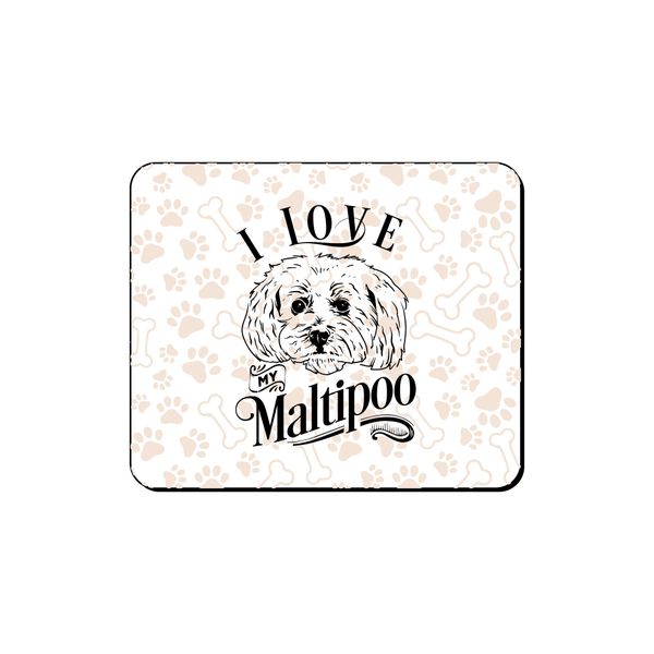 Mouse Pad - Maltipoo
