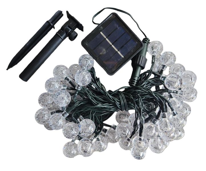 Solar Power Bubble Ball String Light - 5M Decorations Lights
