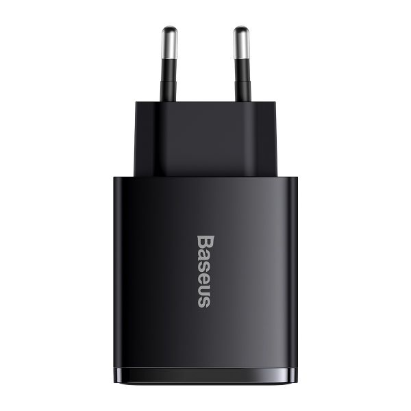 Baseus 30W 2x USB + 1x USB-C Quick Charge Adapter