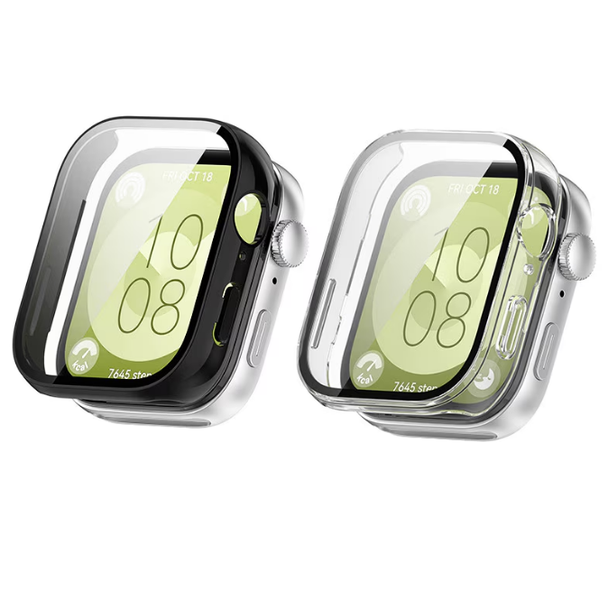 TPU Protective Case Compatible with Huawei Watch Fit 3 - Clear Touchscreen