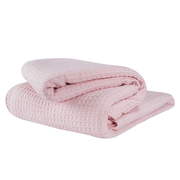 MwaMe Muslin Waffle Throw XXL