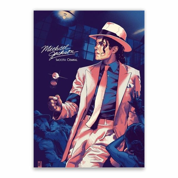 Michael Jackson Smooth Criminal Poster - A1