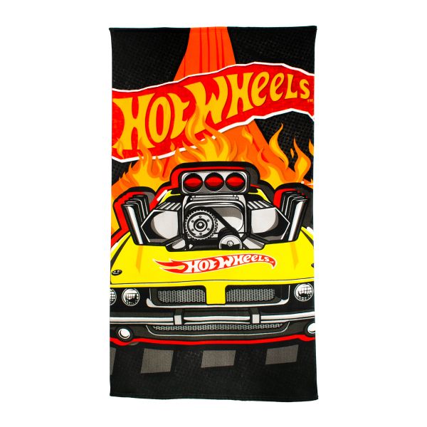 Official Licensed by MATTEL HOT WHEELS Beach Towel - Fun, Soft &amp; Absorbent